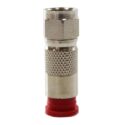 CONECTOR COAXIAL DE COMPRESSÃO RG59 – FOXLUX